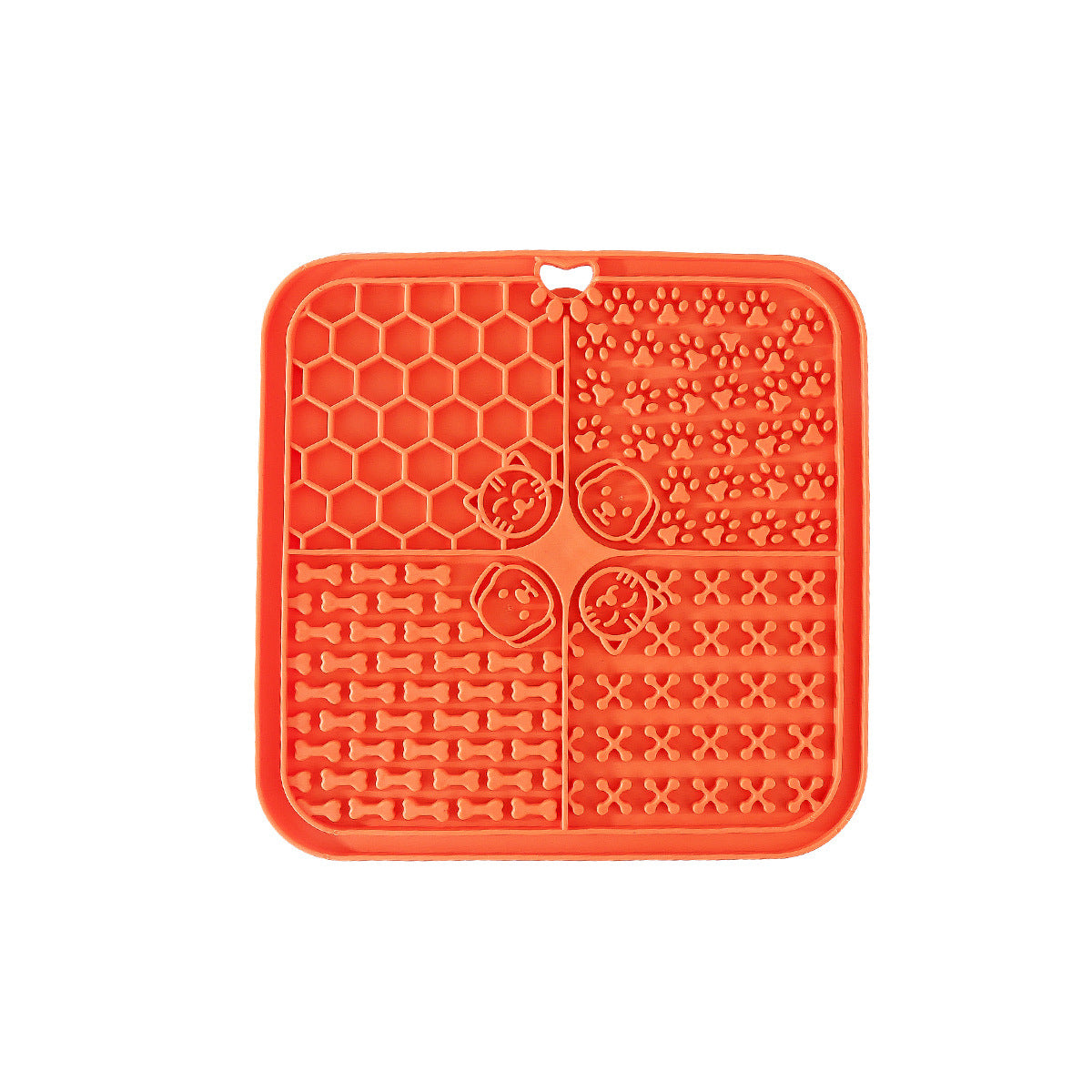 Tapete de silicona para lamer con ventosas