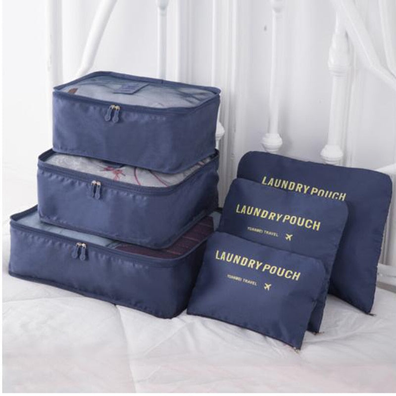 Set de organizadores de equipaje para viaje