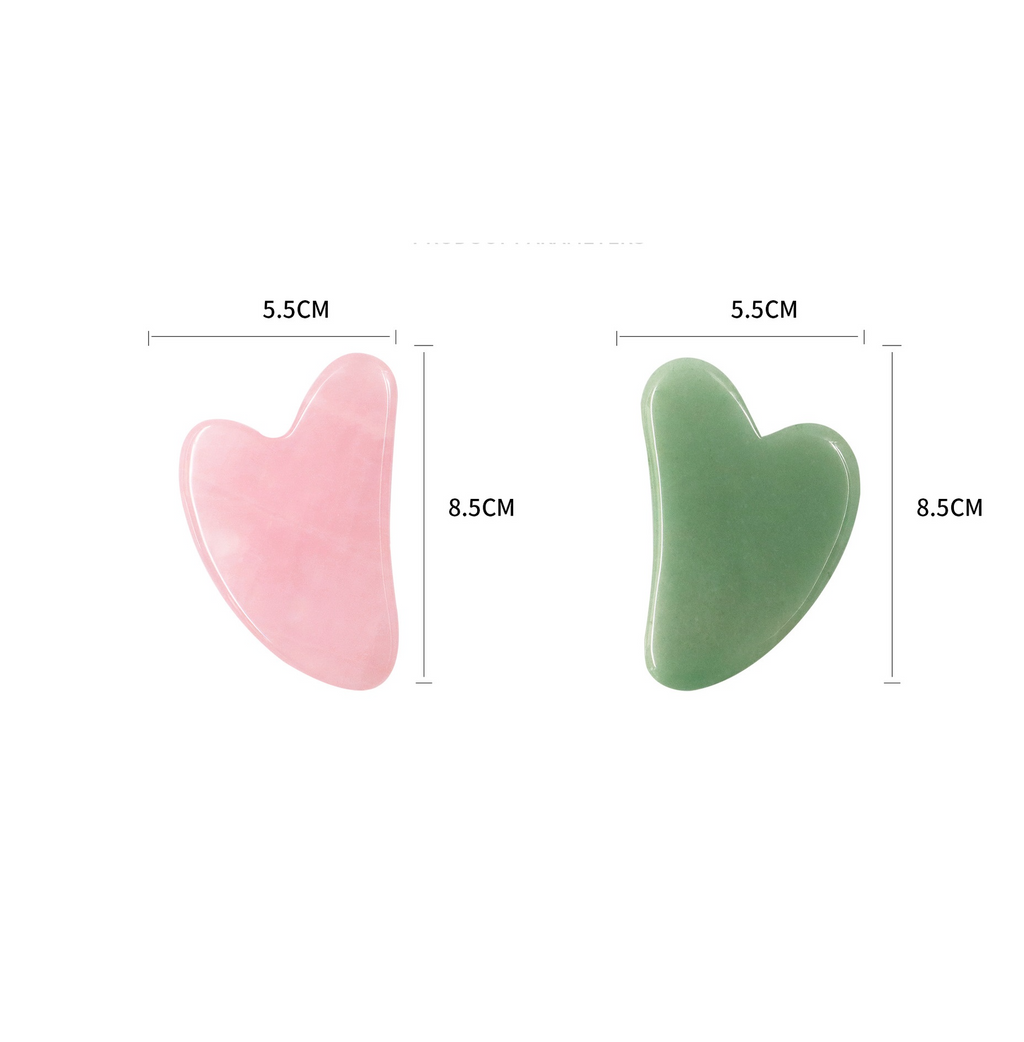 Gua sha de jade pulido