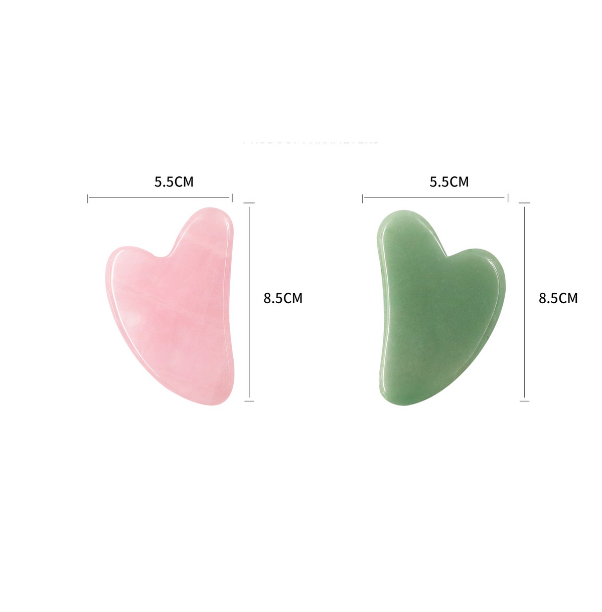 Gua sha de jade pulido