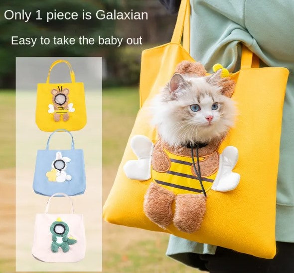Transportadora ligera para mascotas