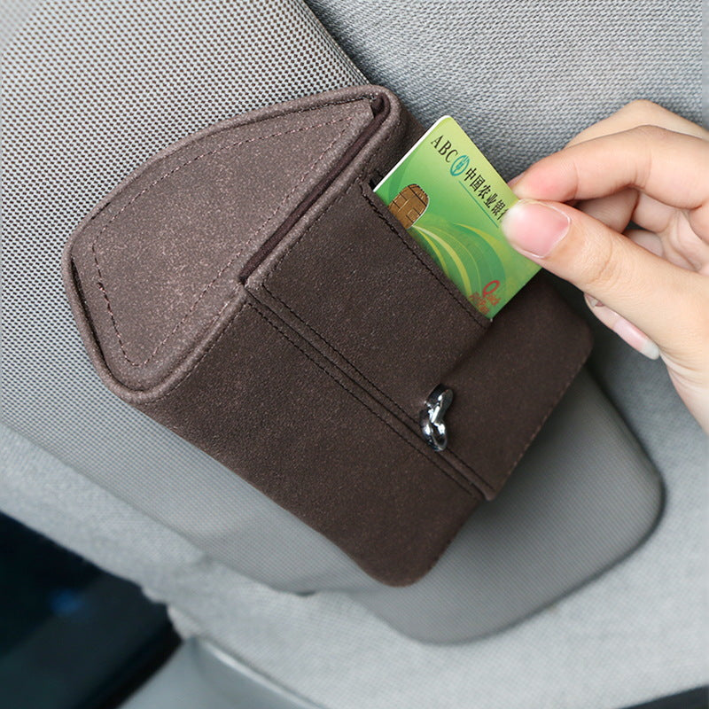 Estuche organizador para lentes de auto