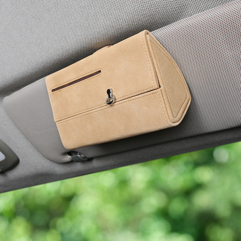 Estuche organizador para lentes de auto