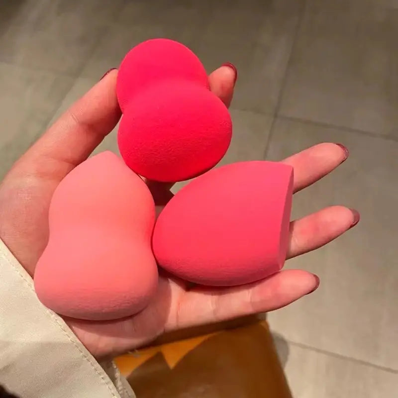 Set de esponjas para maquillaje de 4 piezas