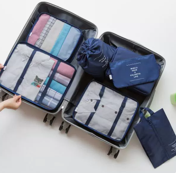 Set de organizadores de equipaje para viaje