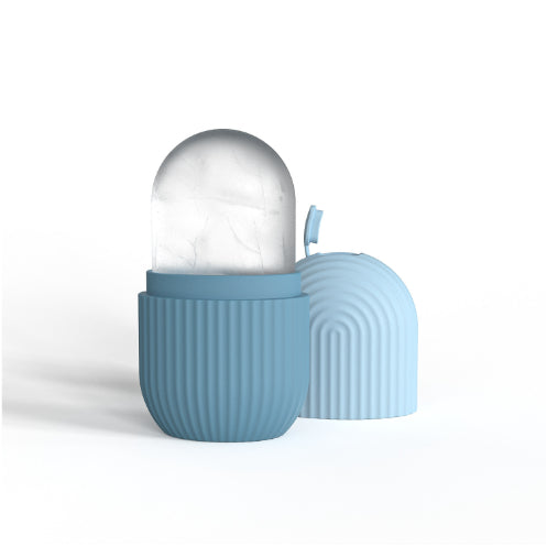 Molde facial de hielo reutilizable