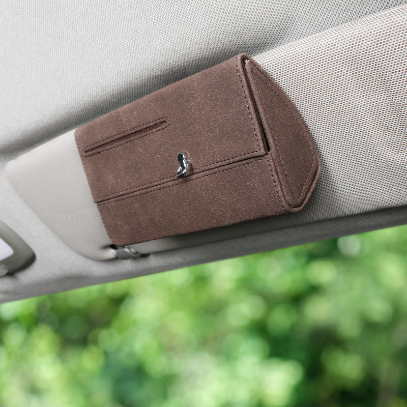 Estuche organizador para lentes de auto