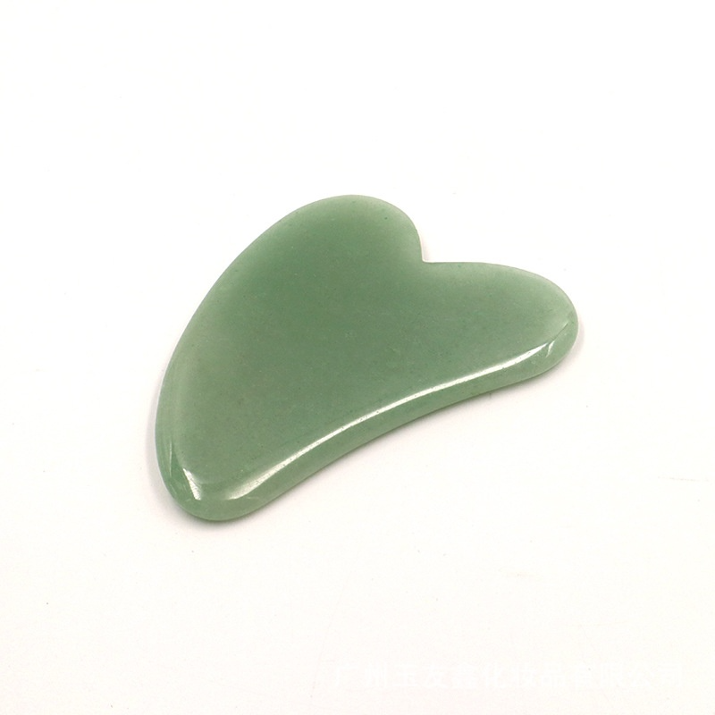 Gua sha de jade pulido