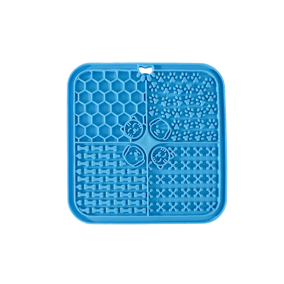 Tapete de silicona para lamer con ventosas