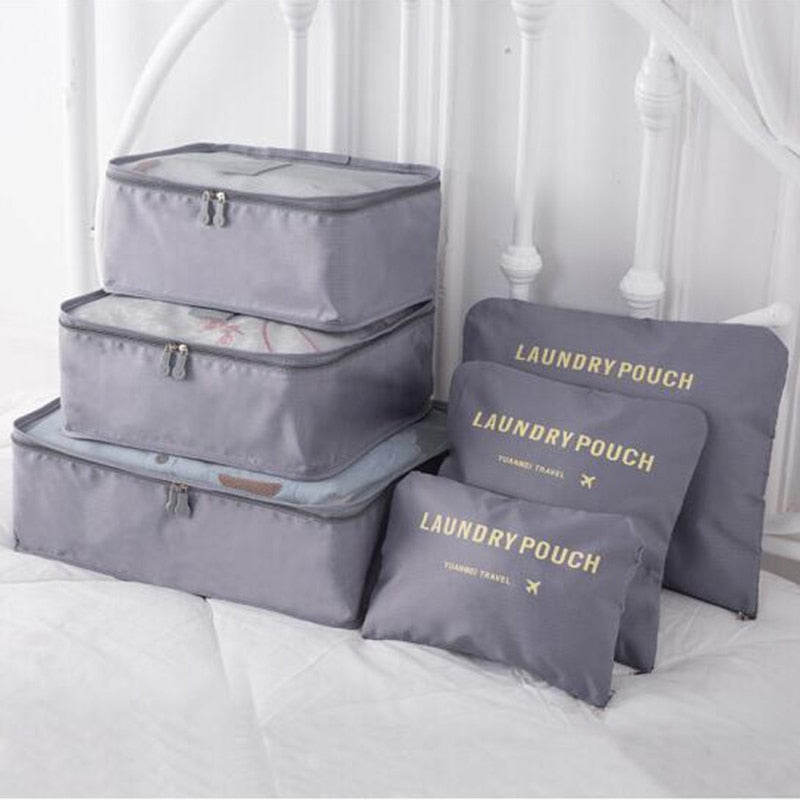Set de organizadores de equipaje para viaje