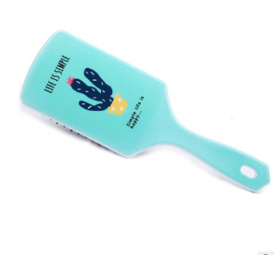 Cepillo antiestático acolchado para cabello