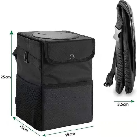 Basurero plegable para auto