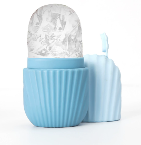 Molde facial de hielo reutilizable